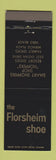 Matchbook Cover - Florshiem Shoes Vero Beach FL