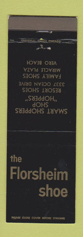Matchbook Cover - Florshiem Shoes Vero Beach FL