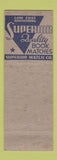 Matchbook Cover - JD Croisdale Superior Match Austin TX pinup