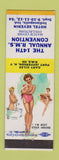 Matchbook Cover - RMS Convention 1954 Indianapolis IN pinup
