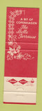 Matchbook Cover - Scandia Restaurant Hollywood CA