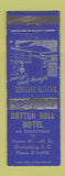 Matchbook Cover - Cotton Boll Motel Orangeburg SC WEAR