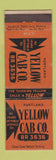 Matchbook Cover - Yellow Cab Taxi Portland OR