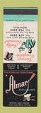 Matchbook Cover - Almar Restaurant Montreal QC