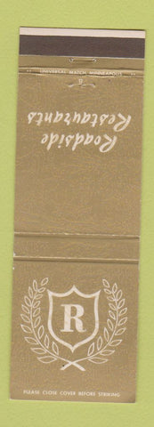Matchbook Cover - Roadside Restaurants Aitkin McGregor MN