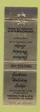 Matchbook Cover - Jackson Holiday Lodge Jackson CA WEAR