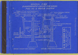 Matchbook Cover - GH Snyder oil gas Baltimore MD 40 Strike