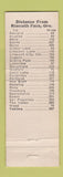 Matchbook Cover - Van's Motel Cafe Klamath Falls OR WEAR