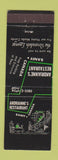 Matchbook Cover - Andrianne's Restaurant Banff AB