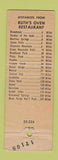 Matchbook Cover - Ruth's Oven Colorado Springs