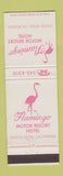 Matchbook Cover - Flamingo Motor Resort Hotel Santa Rosa CA