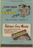Matchbook Cover - Steel News Penton Publishing Cleveland OH 40 Strike