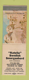 Matchbook Cover - Katella Swedish Smorgasbord Anaheim CA WEAR