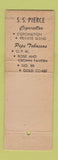 Matchbook Cover - Overland Cigars Boston MA SS Pierce