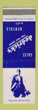 Matchbook Cover - Dedrick's Tux Shop Hollywood Pasadena Westwood CA