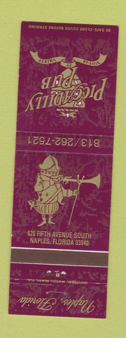 Matchbook Cover - Piccadilly Pub Naples FL