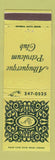 Matchbook Cover - Albuquerque Petrolum Club NM