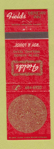 Matchbook Cover - Fields Mexican Inn Midland TX