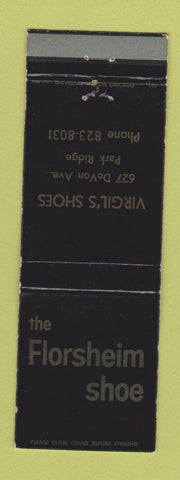 Matchbook Cover - Florsheim Shoes Park Ridge Virgil's