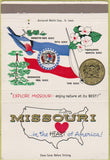 Matchbook Cover - State of Missouri Tourism 40 Strike