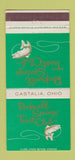 Matchbook Cover - Rockwell Springs Trout Club Castalia OH 30 Strike