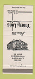 Matchbook Cover - Yoder and Long Funeral Home St Marys OH 30 Strike