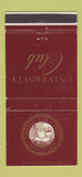 Matchbook Cover - University Club Tampa FL 30 Strike