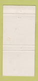 Matchbook Cover - University Club Tampa FL 30 Strike