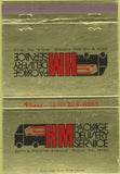 Matchbook Cover - HM Package Delivery Philadelphia PA 40 Strike