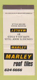 Matchbook Cover - Marley Roof Tiles Australia Seven Hills  30 Strike