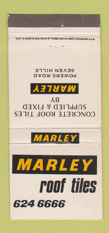 Matchbook Cover - Marley Roof Tiles Australia Seven Hills  30 Strike