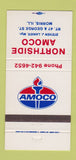 Matchbook Cover - Amoco oil gas Morris IL 30 Strike