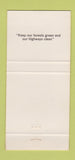 Matchbook Cover - Olympia Beer Tumwater WA 30 Strike