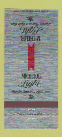 Matchbook Cover - Michelob Light Beer  30 Strike
