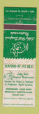 Matchbook Cover - Libby Hill Seafood Piedmont NC Mount Airy WEAR