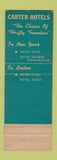 Matchbook Cover - Hotel Avery Boston MA