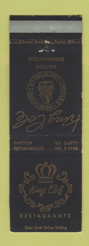 Matchbook Cover - King Cole Restaurant Dayton OH Indianapolis IN