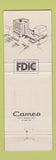 Matchbook Cover - Exchange Bank and Trust El Dorado AR