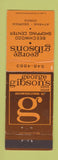 Matchbook Cover - George Gibson's Men's Clothes Beechwood Athens GA WEAR