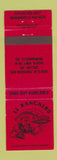 Matchbook Cover - El Ranchero Dallas OR McMinnville