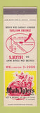 Matchbook Cover - Math Igler's Casino Chicago IL