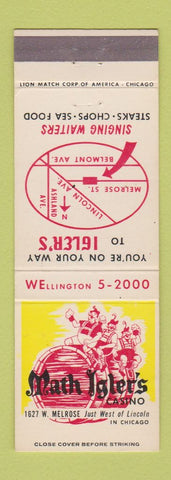 Matchbook Cover - Math Igler's Casino Chicago IL