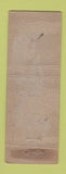Matchbook Cover - Crane Plumbing Fixtures Denver Colorado Colfax WORN