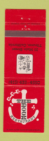 Matchbook Cover - The Dock Restaurant Tiburon CA