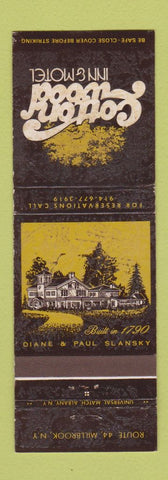 Matchbook Cover - Cotton Wood Inn Motel Millbrook NY