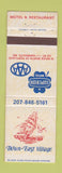 Matchbook Cover - Down East Village Motel Yarmouth ME