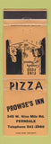 Matchbook Cover - Prowse's Inn Pizza Ferndale MI WEAR