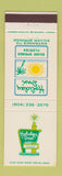 Matchbook Cover - Holiday Inn Silver Springs FL