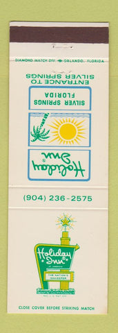 Matchbook Cover - Holiday Inn Silver Springs FL
