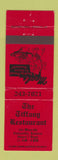 Matchbook Cover - Tiffany Restaurant Concordia KS
